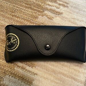 Ray Ban black sunglasses case